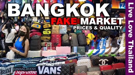 bangkok fake shoes market|fake goods market bangkok.